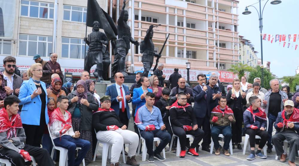 Engellilere temsili askere uğurlama t&ouml;reni