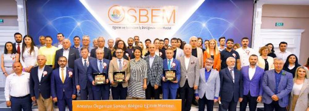 Antalya OSB'de 7 yılda 305 eğitim verildi, 10.434 kişi sertifika aldı