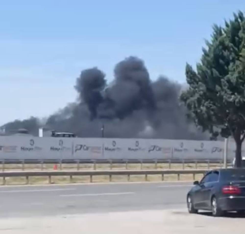 Ankara'da al&ccedil;ı fabrikasında yangın