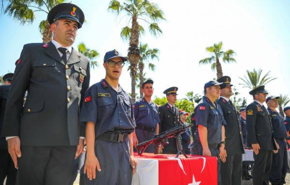 Antalya'da 30 özel bireyin askerlik heyecanı 