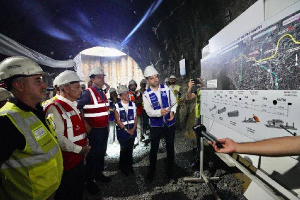İmamoğlu: İstanbul'un batısına ilk metronun erişimi başlıyor 