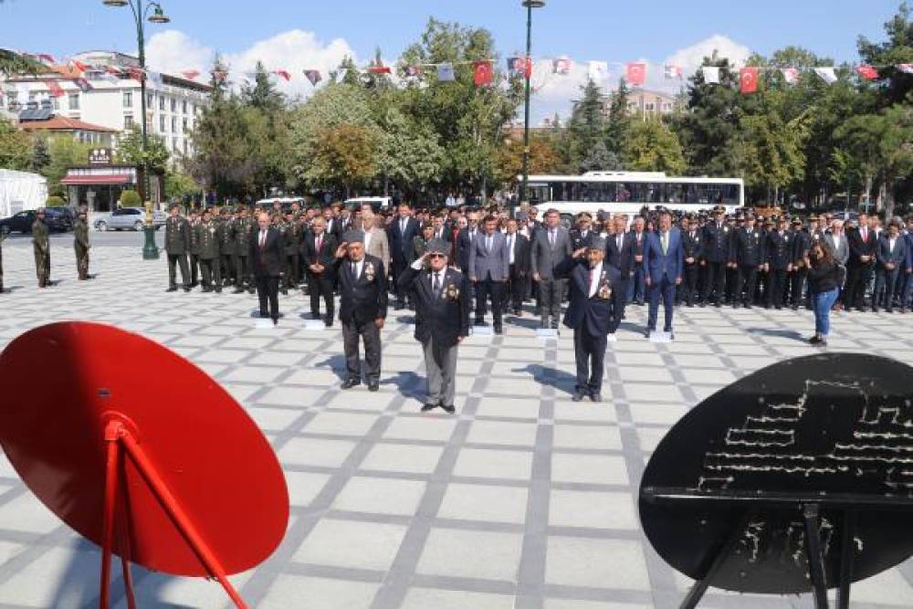 Burdur'da Gaziler Günü kutlaması