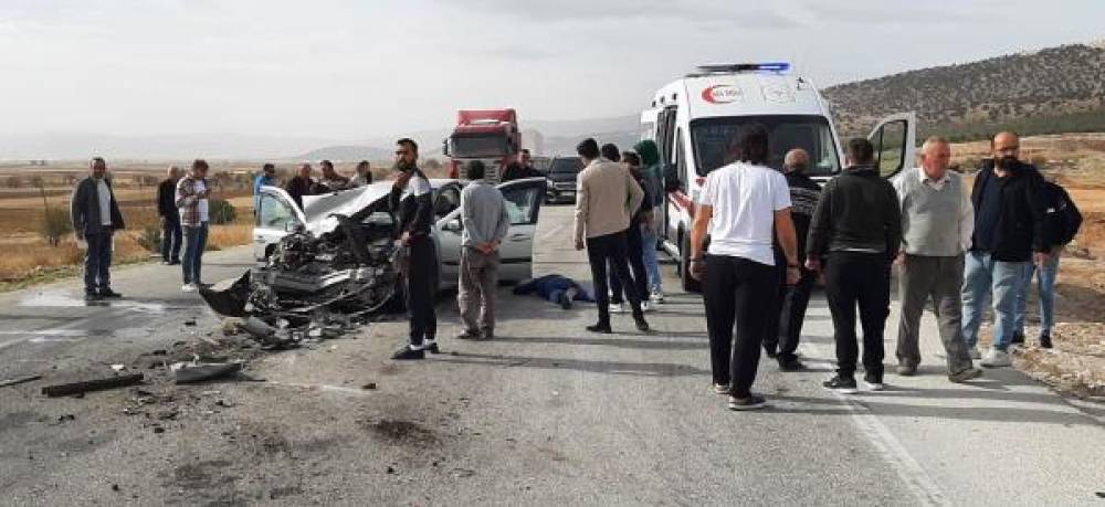 Burdur'da kaza: 3 yaralı