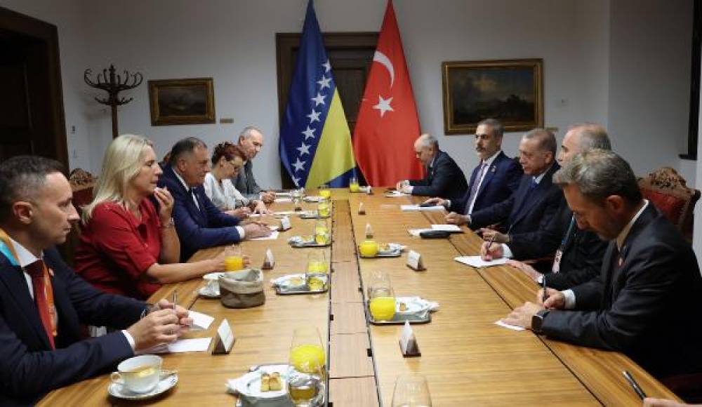 Cumhurbaşkanı Erdoğan, Bosna Hersek heyetini kabul etti