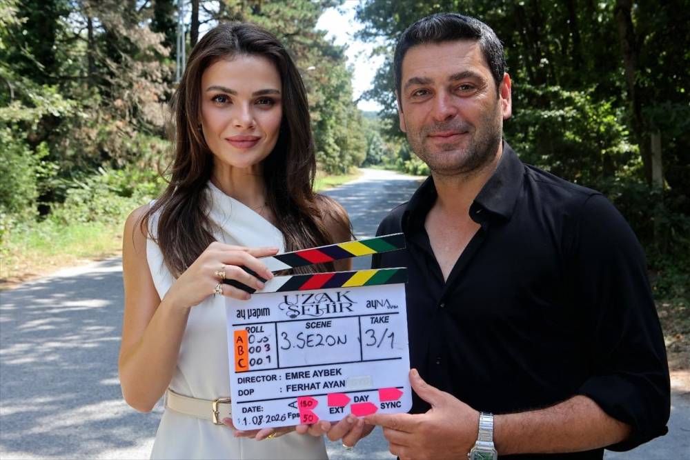 Uzak Şehir&rsquo;de 3'&uuml;nc&uuml; sezon heyecanı: Alya ve Cihan&rsquo;dan ilk kareler