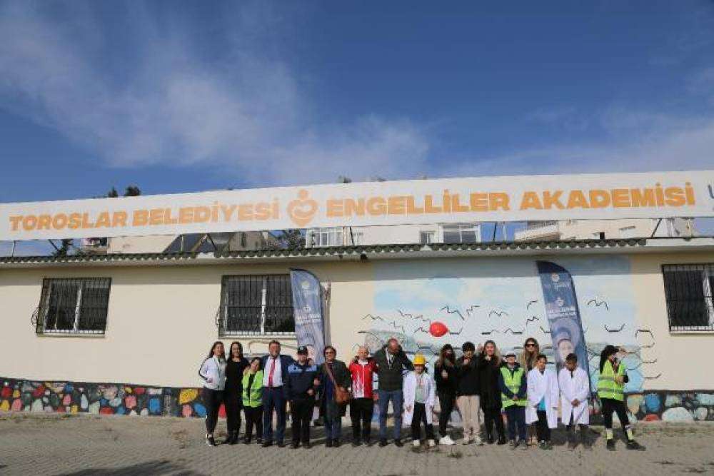 Toroslar'da down sendromlu gençlerin hayali gerçekleşti