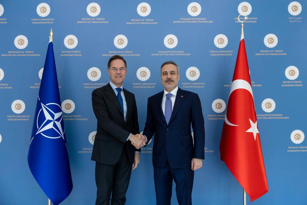Bakan Fidan, NATO Genel Sekreteri Rutte ile g&ouml;r&uuml;şt&uuml;