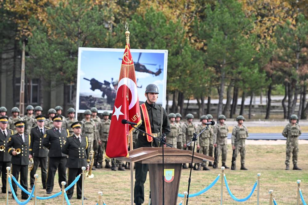Edirne&rsquo;de sancak verme t&ouml;reni yapıldı 