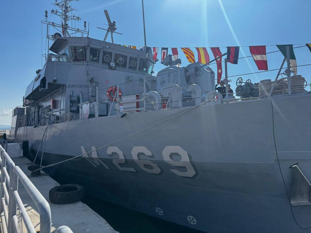 Mayın avlama gemisi &lsquo;TCG Anamur&rsquo;, 23 Nisan'da Erdek&rsquo;te ziyarete a&ccedil;ıldı