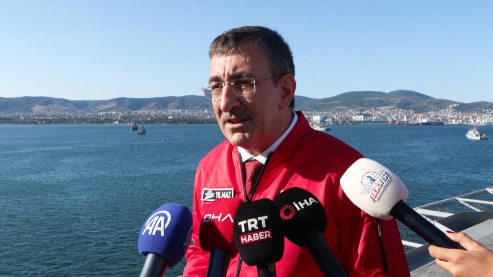 Cumhurbaşkanı Yardımcısı Yılmaz: T&uuml;rkiye son 25 yılda savunma sanayiinde bir devrim yaşadı