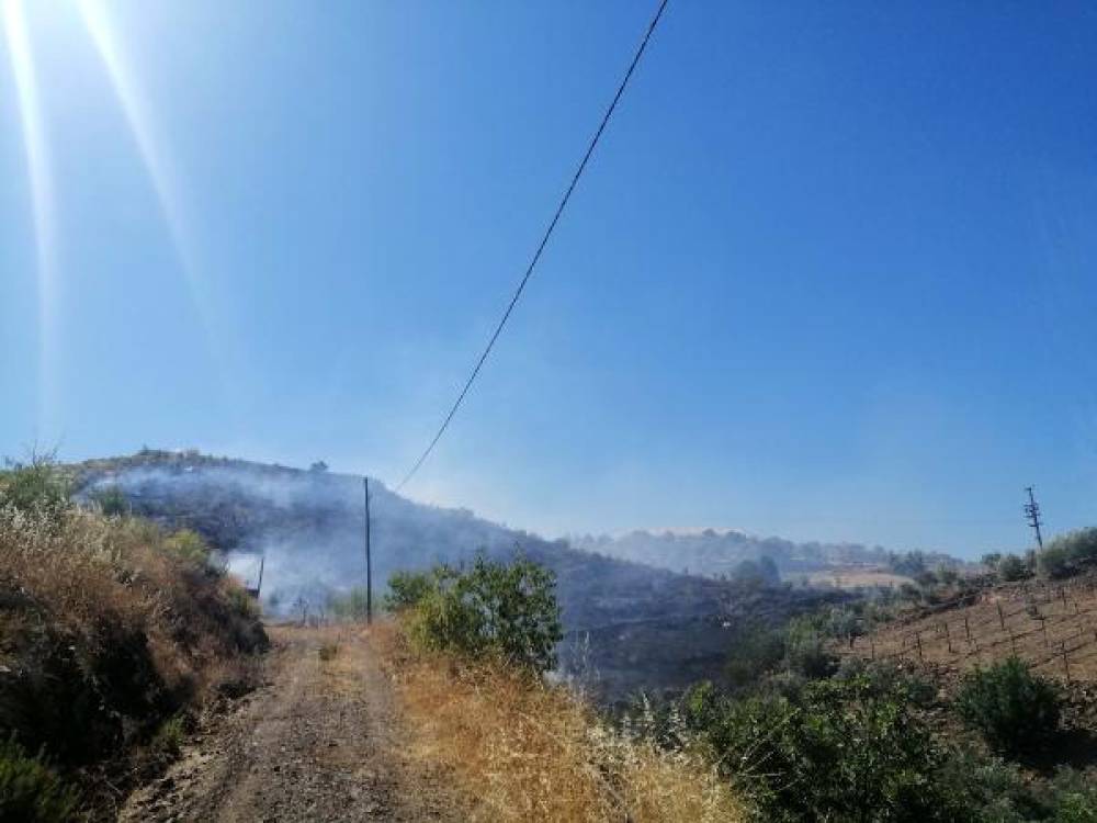 Gazipaşa'da bahçe yangını