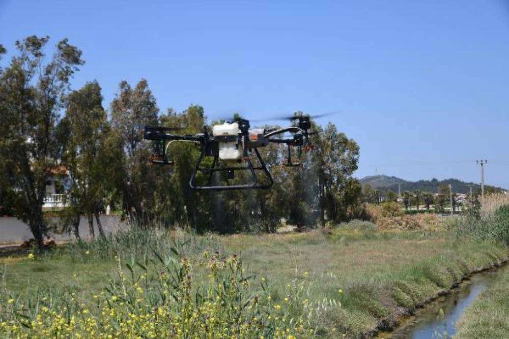 Balıkesir'de sivrisineklerle mücadelede ZİHA'lar devrede 