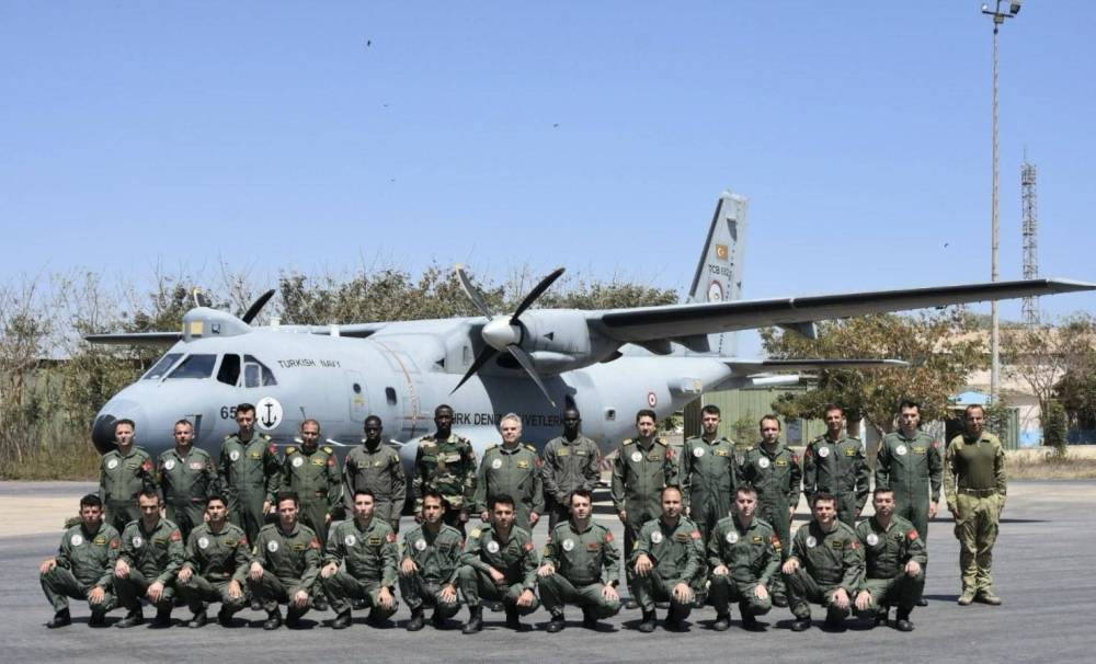 MSB: Senegal'de Keşif G&ouml;zetleme ve Deniz G&ouml;zetimi Desteği u&ccedil;uşları icra edildi