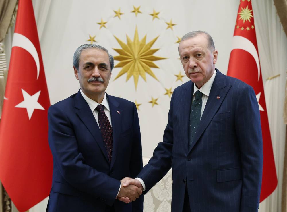 Cumhurbaşkanı Erdoğan, Yargıtay Cumhuriyet Başsavcısı Şahin ile görüştü
