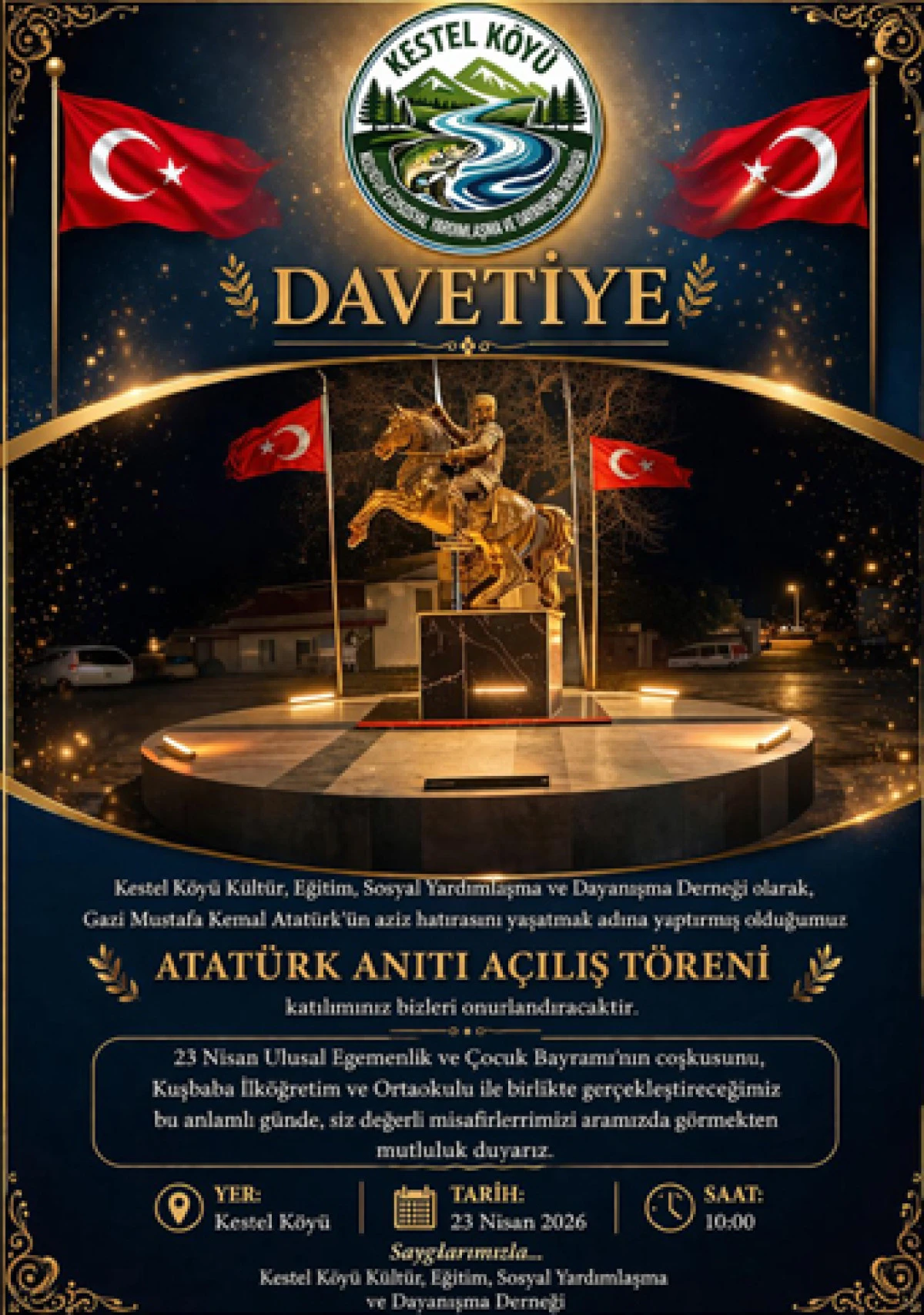 A&Ccedil;ILIŞA DAVET