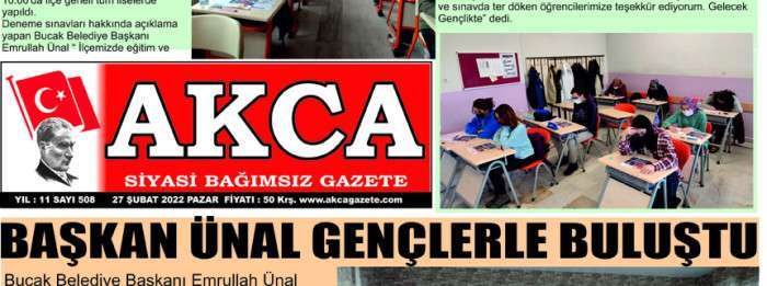 Akca Gazete 508.  Sayı