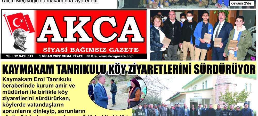 Akca Gazete 511. Sayı 