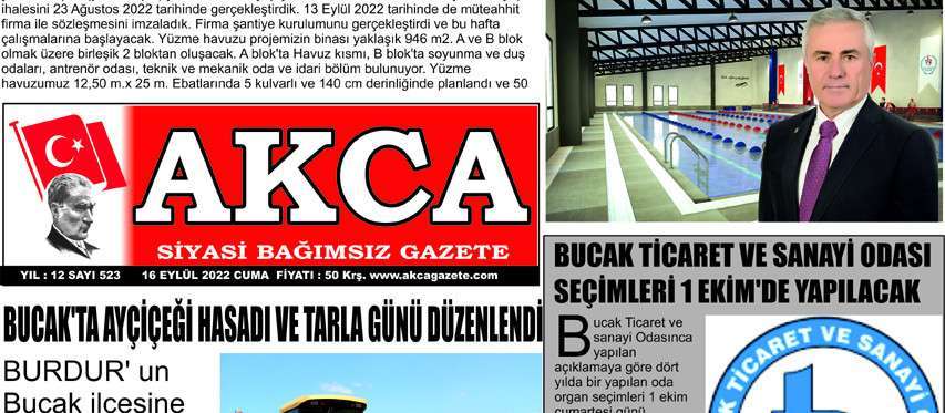 Akca Gazete 523. Sayı 