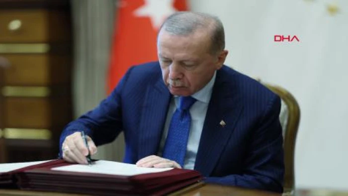 Ankara-  Cumhurbaşkanı Erdoğan, YAŞ kararlarını imzaladı 