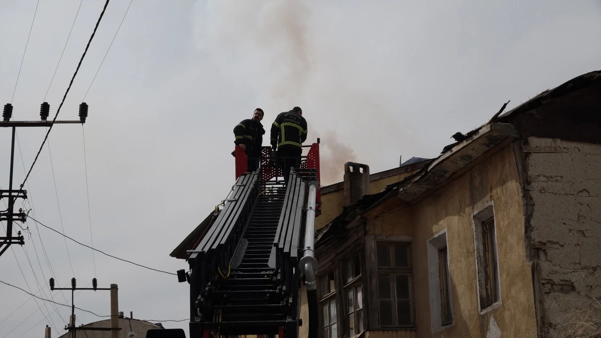 Baca yangını korkuttu