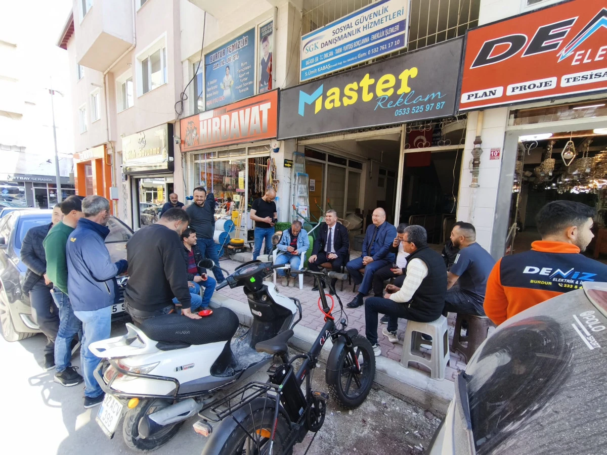 Başkan Ercengiz&rsquo;den G&ouml;kdemir Sokak esnafına ziyaret