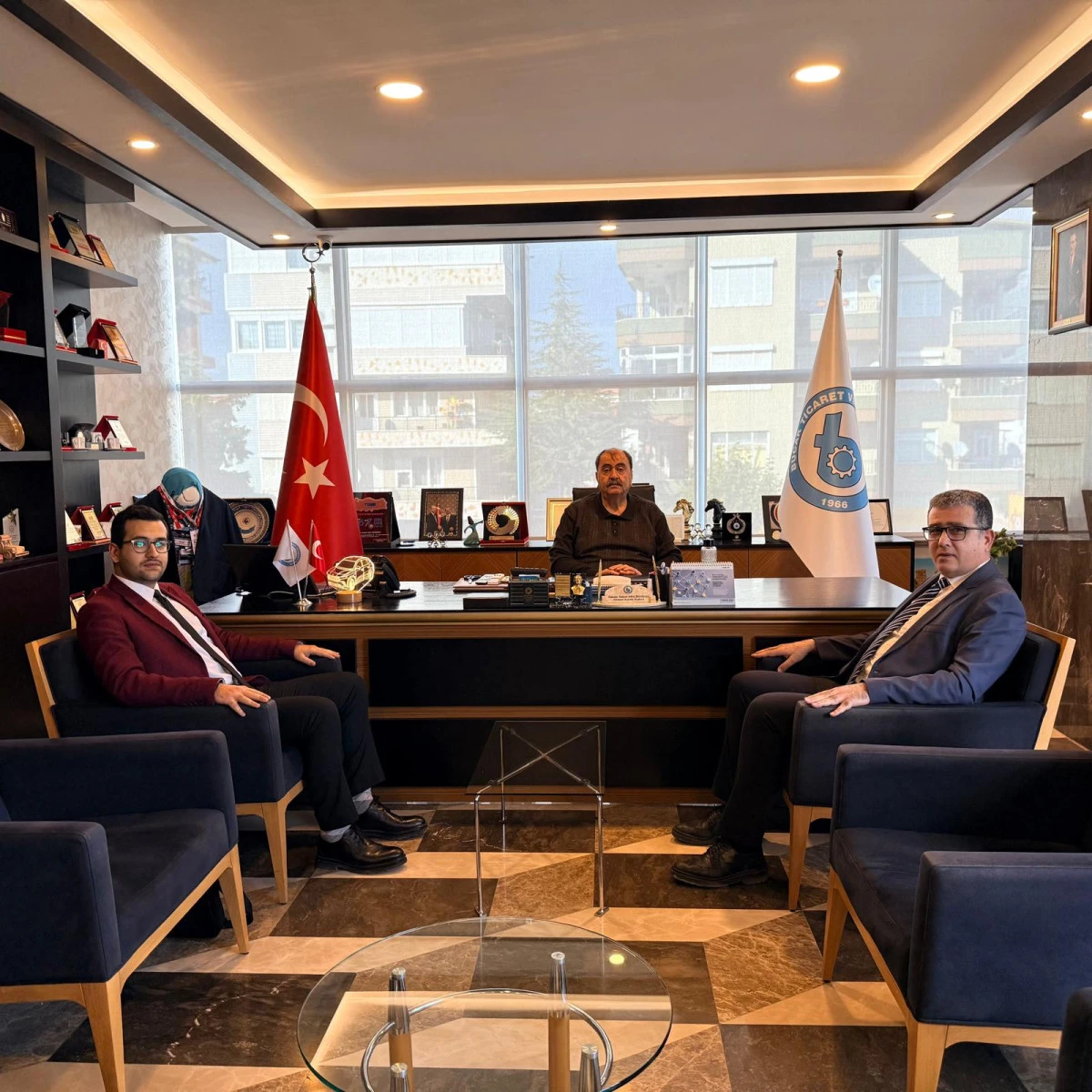 Başkan Meçikoğlu’na Buy Shop Alışveriş Platformu’ndan Ziyaret