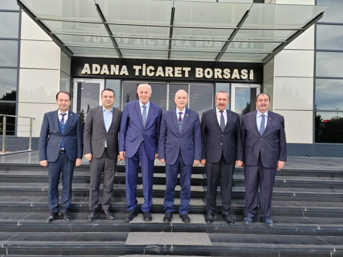 Başkan Me&ccedil;ikoğlu&rsquo;ndan Adana Ticaret Borsası&rsquo;na Ziyaret