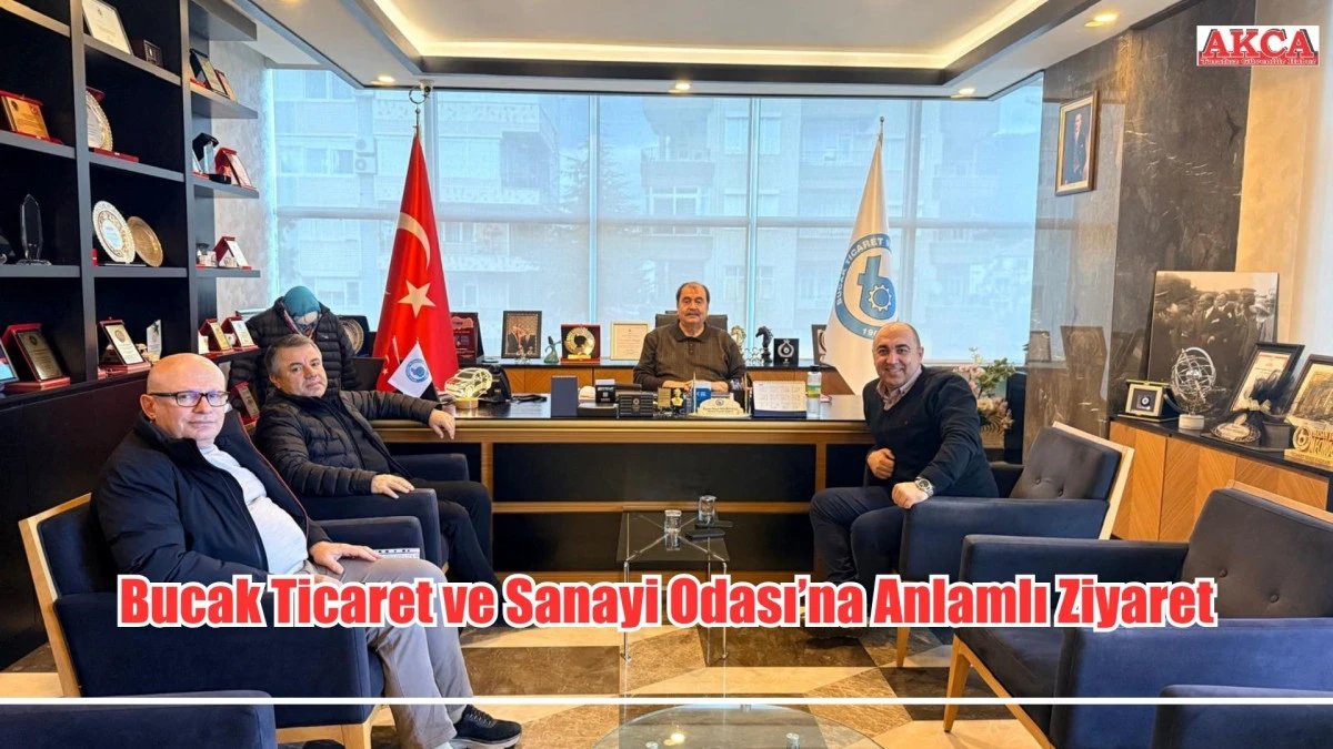Bucak Ticaret ve Sanayi Odası&rsquo;na Anlamlı Ziyaret