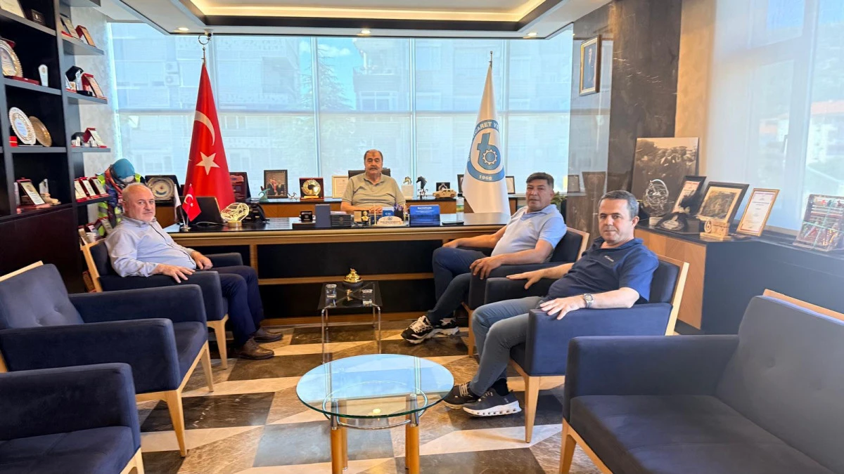 BUCAK TSO&rsquo;YA VAİZ ALİ İNAN VE İŞ İNSANI İSMAİL HAYTA&rsquo;DAN ZİYARET