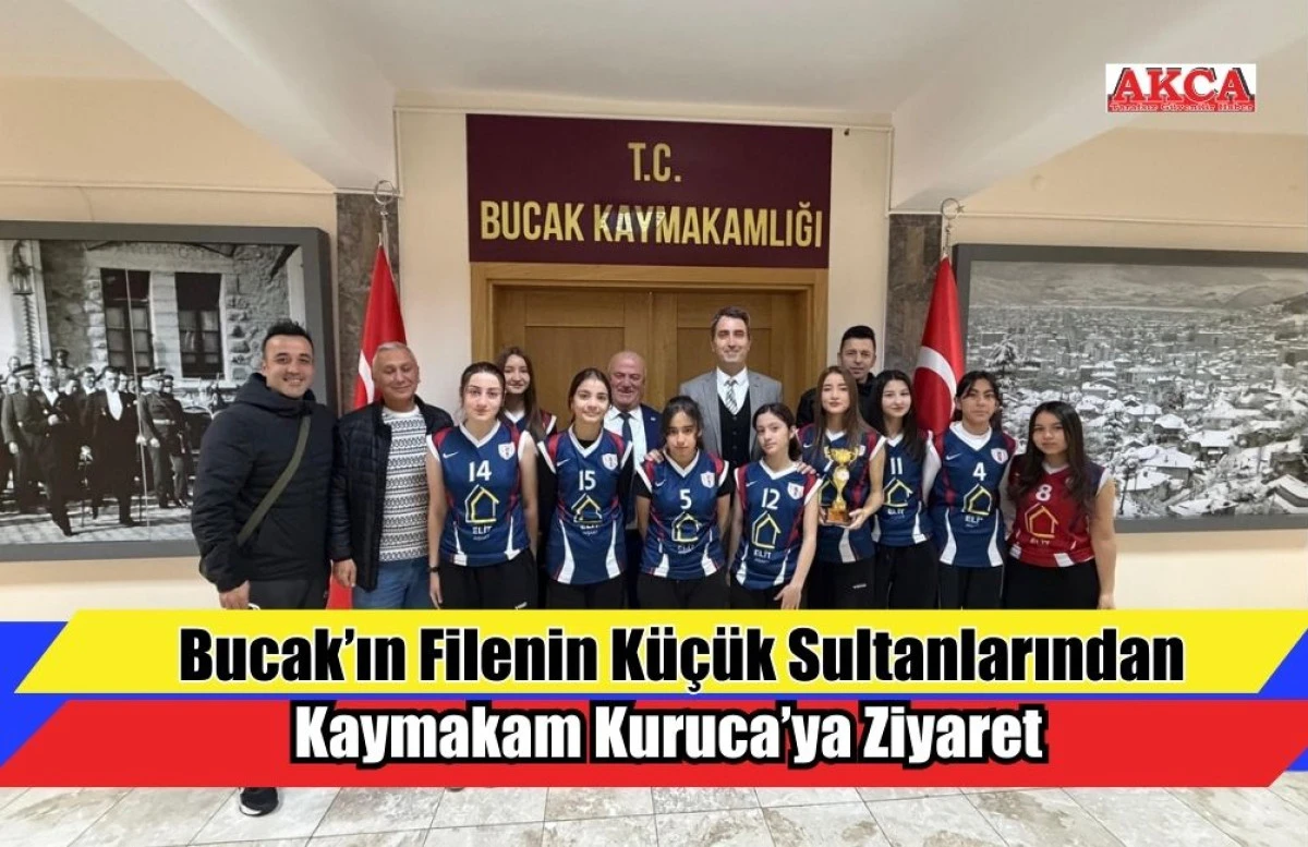 Bucak&rsquo;ın Filenin K&uuml;&ccedil;&uuml;k Sultanlarından Kaymakam Kuruca&rsquo;ya Ziyaret