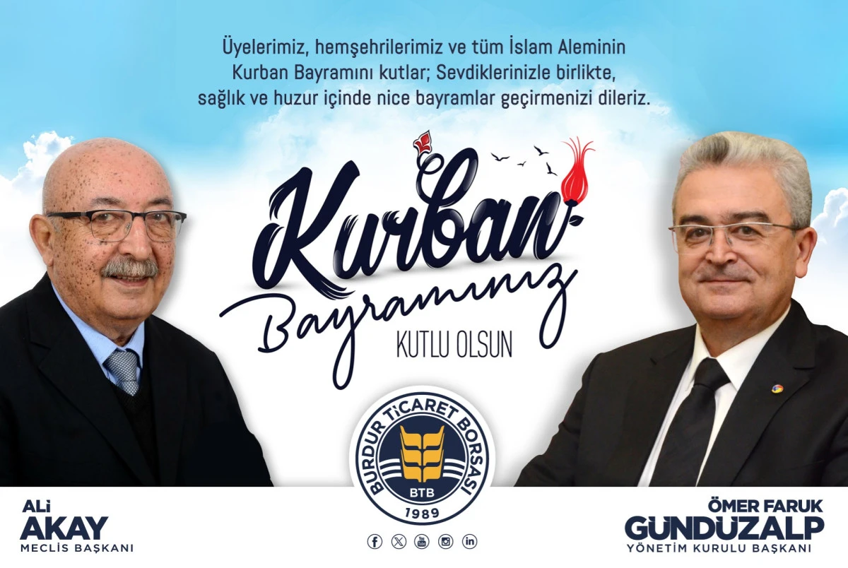 BURDUR TİCARET BORSASI KURBAN BAYRAMI KUTLAMASI 