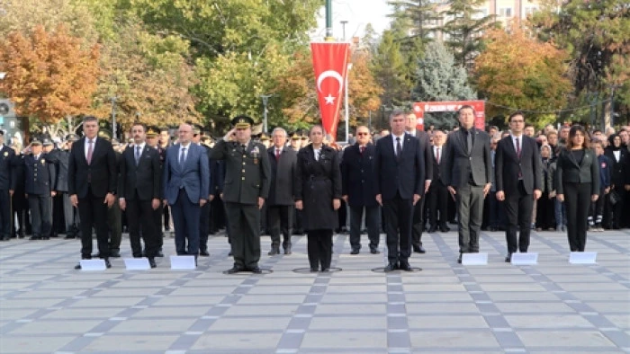 Burdur'da 10 Kasım töreni 