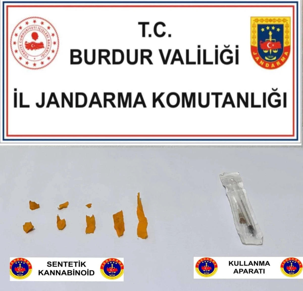 Burdur’da Jandarmadan Uyuşturucu Operasyonu: 3 Şüpheli Hakkında İşlem Yapıldı