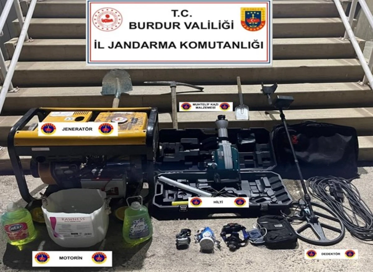 Burdur’da Kaçakçılık ve Organize Suç Operasyonları: 7 Şüpheli Hakkında İşlem Yapıldı