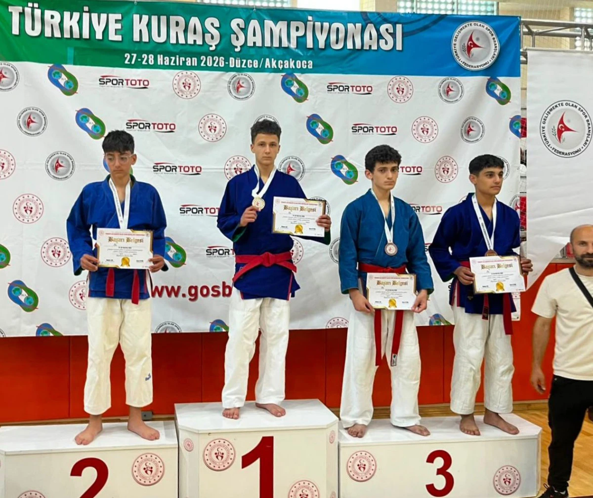 Burdurlu sporcu T&uuml;rkiye şampiyonu