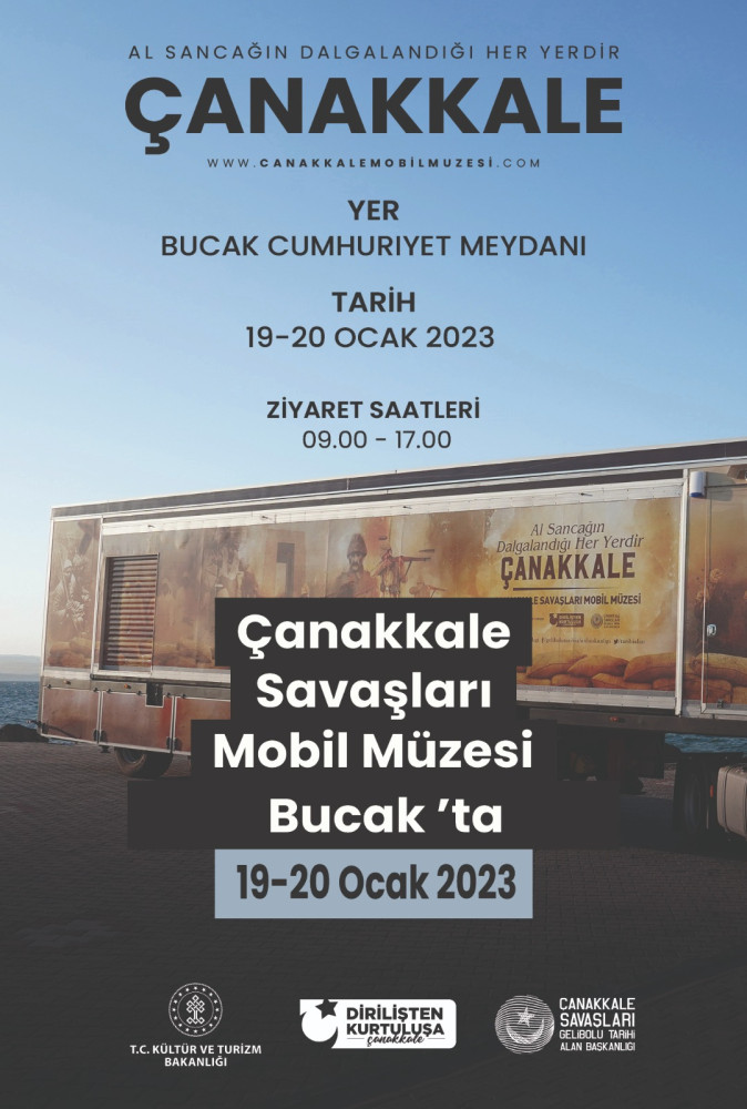 Çanakkale Savaşları Mobil Müze Projesi Türkiye Turu Kapsamında Burdur’da