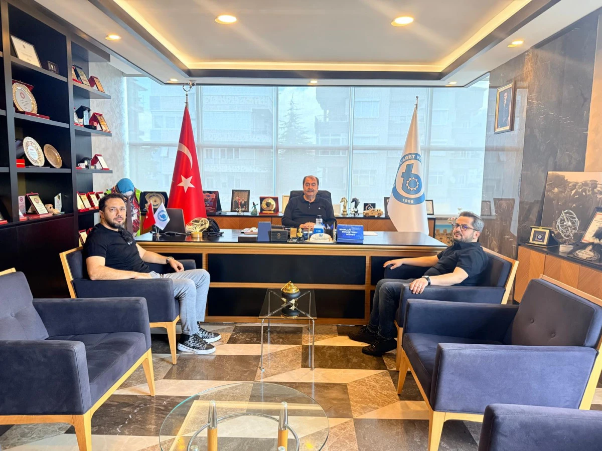 İnşaat ve mimarlık sekt&ouml;r&uuml;nden Bucak TSO&rsquo;ya ziyaret