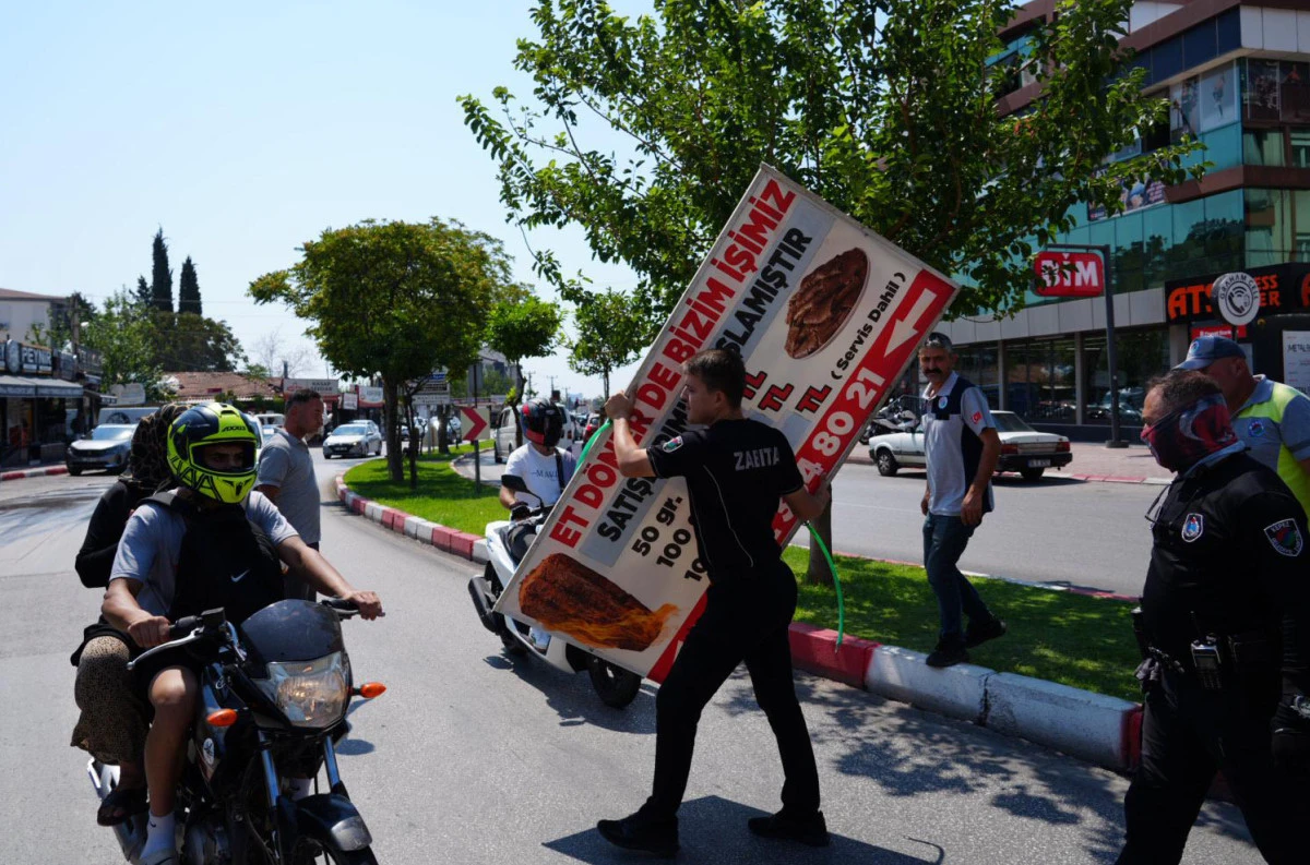 Kepez'de kamu alanı işgalleri kaldırıldı