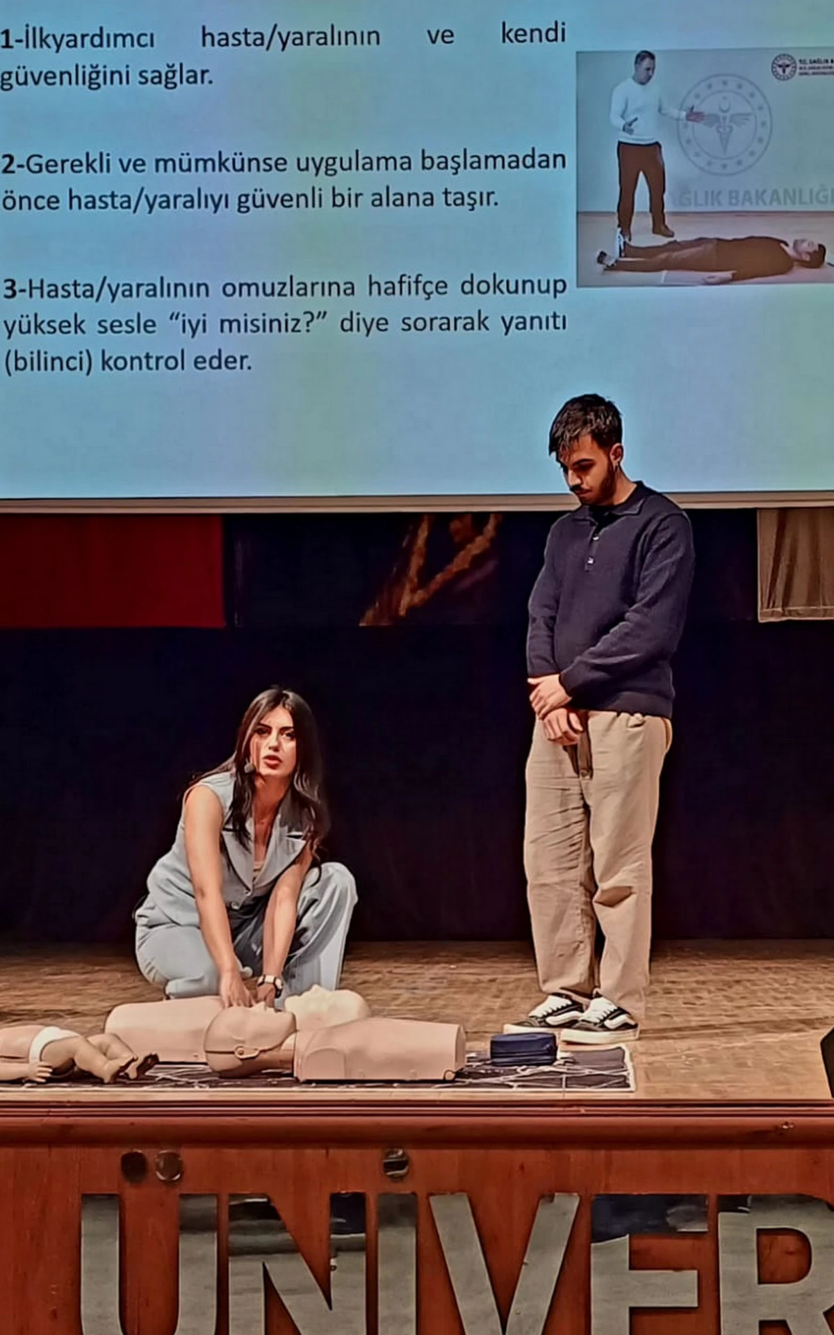 Kızılay'dan temel yaşam desteği eğitimi