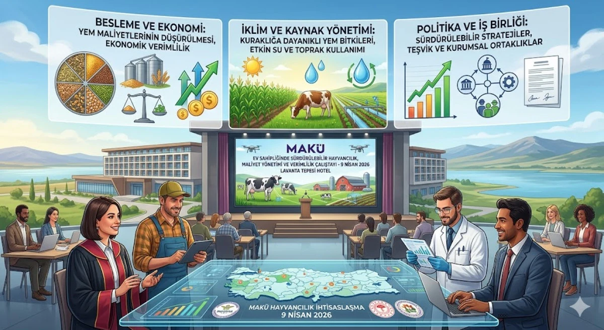 MAK&Uuml;&rsquo;DE HAYVANCILIĞIN GELECEĞİ MASAYA YATIRILIYOR: DEV &Ccedil;ALIŞTAY 9 NİSAN&rsquo;DA