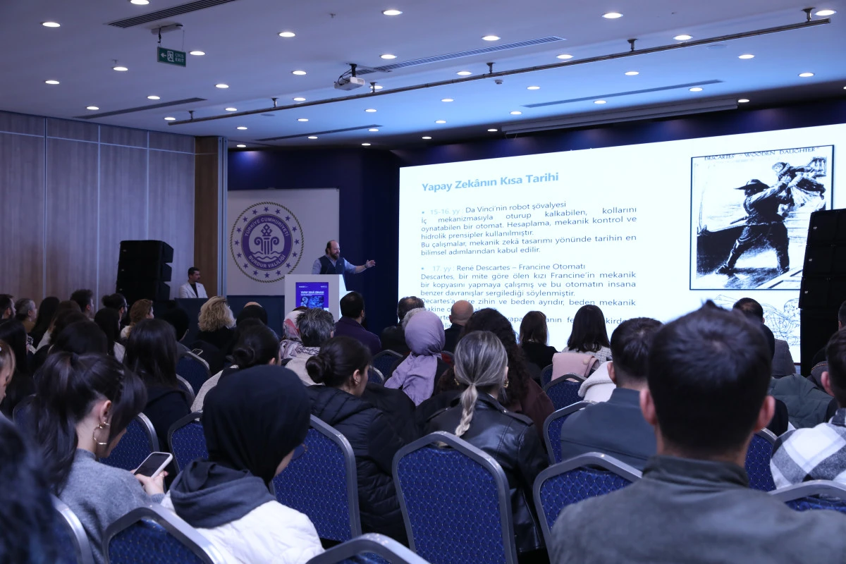 MAKÜ’de “Yapay Zekâ ve Yeni Ufuklar” Konferansı Düzenlendi