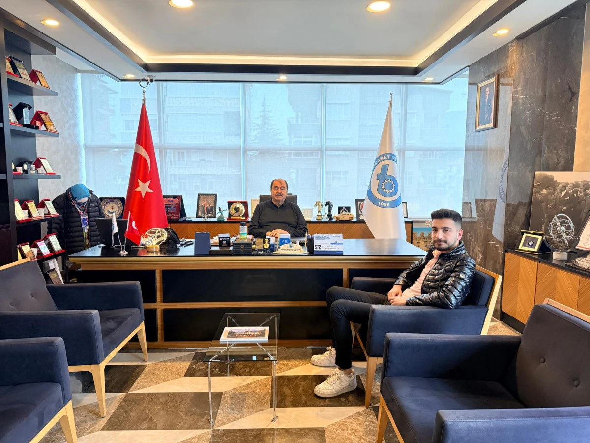 TALHA &Ouml;ĞDEM&rsquo;DEN BUCAK TSO BAŞKANI ME&Ccedil;İKOĞLU&rsquo;NA ZİYARET