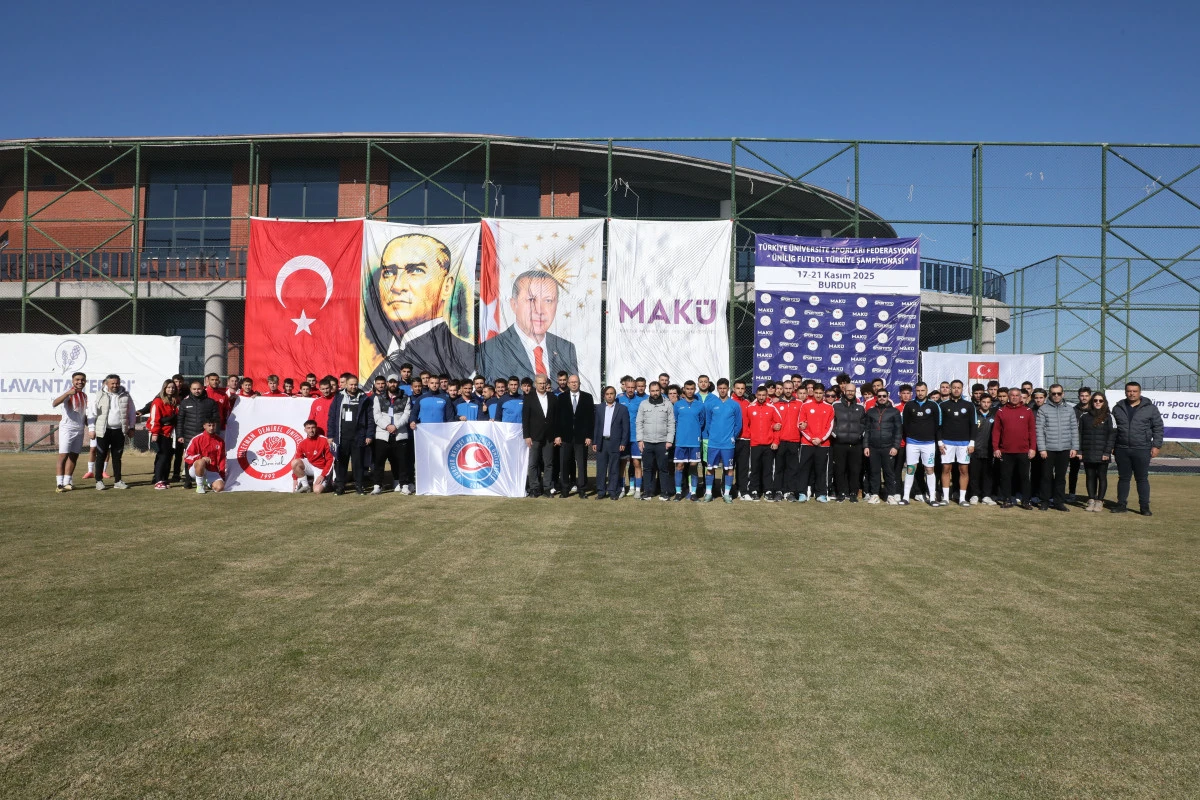 Ünilig Futbol Türkiye Şampiyonası Eleme Müsabakaları MAKÜ’de başladı