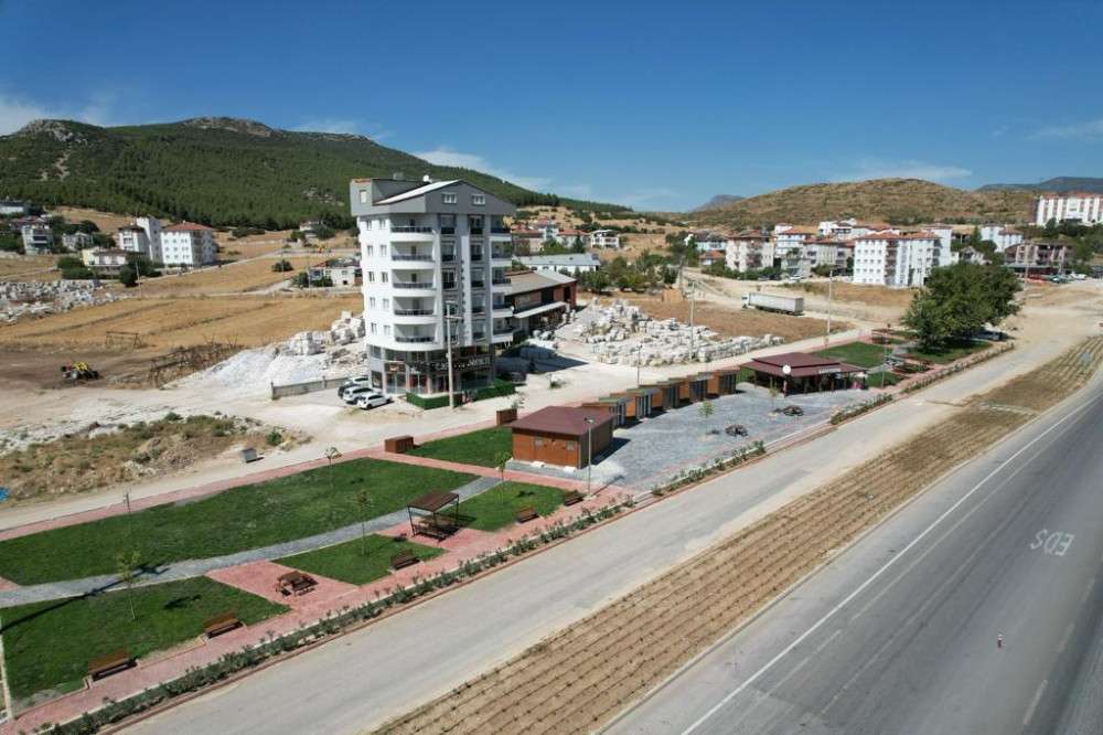      YÖRESEL VE ORGANİK ÜRÜN PAZARININ YAPIMI TAMAMLANDI 