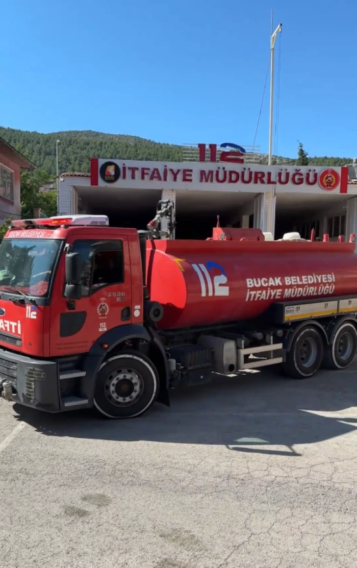 Bucak Belediyesi'nden Kumluca'daki Orman Yangınına Destek