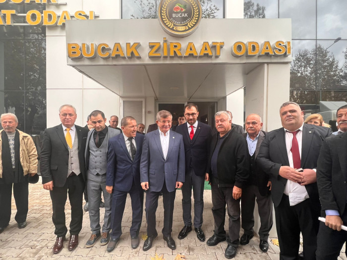 Ahmet Davutoğlu Bucak ziyareti 